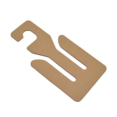 Cintres en carton pour chaussures - Brun - H 19,8 cm – Paquet de 10 - Cintres pour accessoires-1