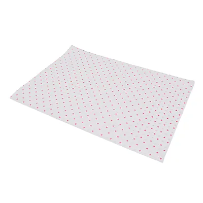 Papier de soie blanc motif coeurs 50x70cm 17g/m² – Paquet de 120 feuilles - Papiers de soie-1
