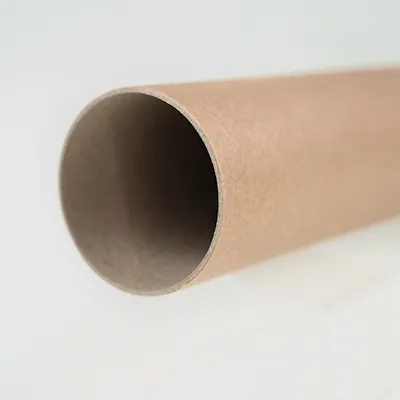 Tube carton L.50 cm x Ø 80/84 mm avec embouts plastiques – Paquet de 25 - Tubes carton emballage-1