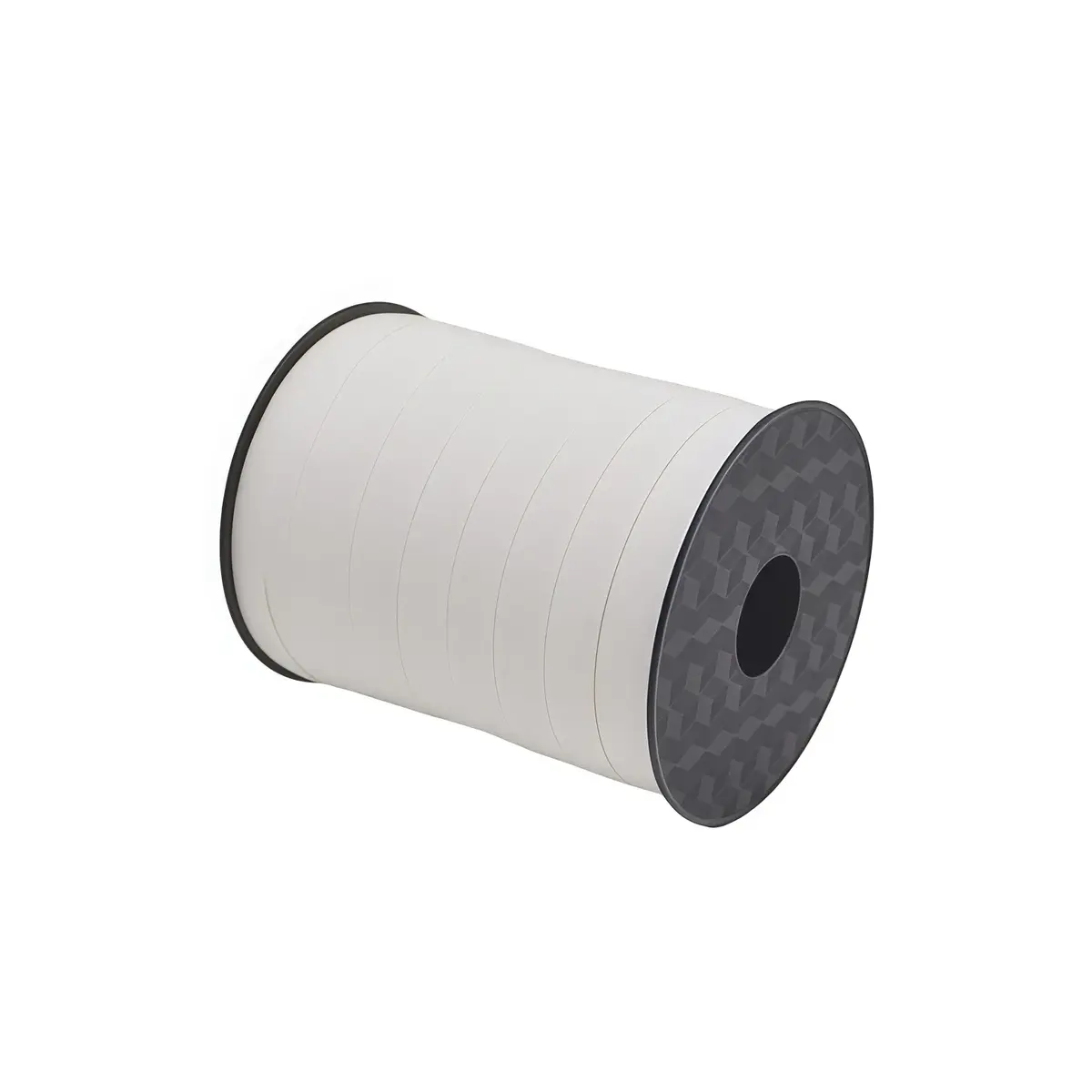 Bolduc mat blanc 10 mm x 250 m polypropylène - Bolducs unis-1