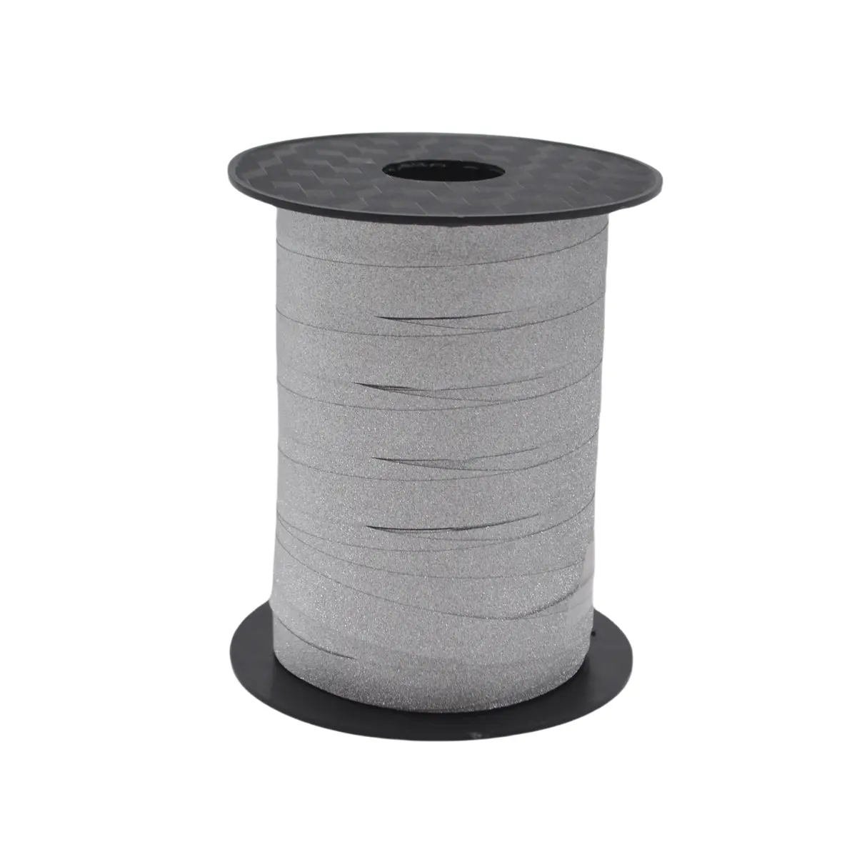 Bolduc argent pailleté 10 mm x 100 m polypropylène - Bolducs unis
