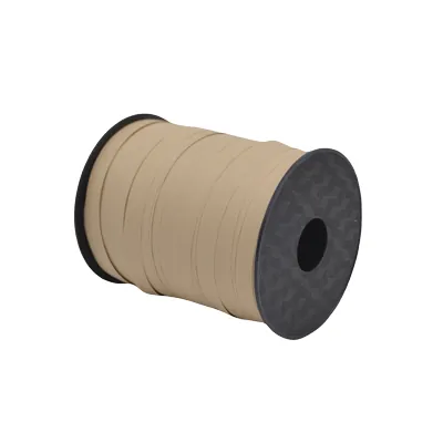 Bolduc mat beige 10 mm x 250 m polypropylène - Bolducs unis-1