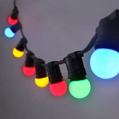 Guirlande extérieure 10 ampoules B22 LED - Guirlandes extérieures
