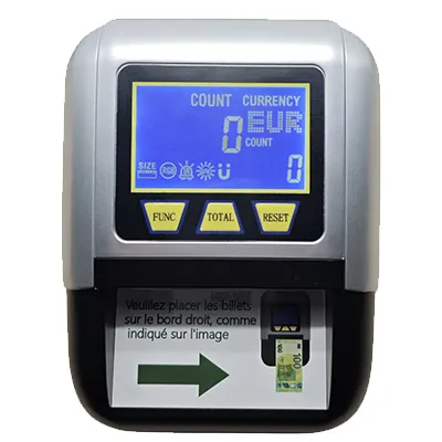 Compteur de billets Euros et détecteur de faux - sur secteur - Détecteurs de faux billets - Compteurs pièces et billets