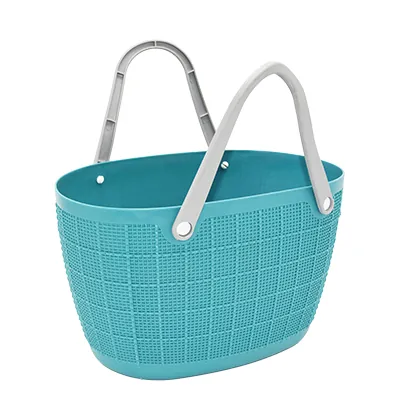 Panier libre-service bleu 17 litres - Paniers magasin-1