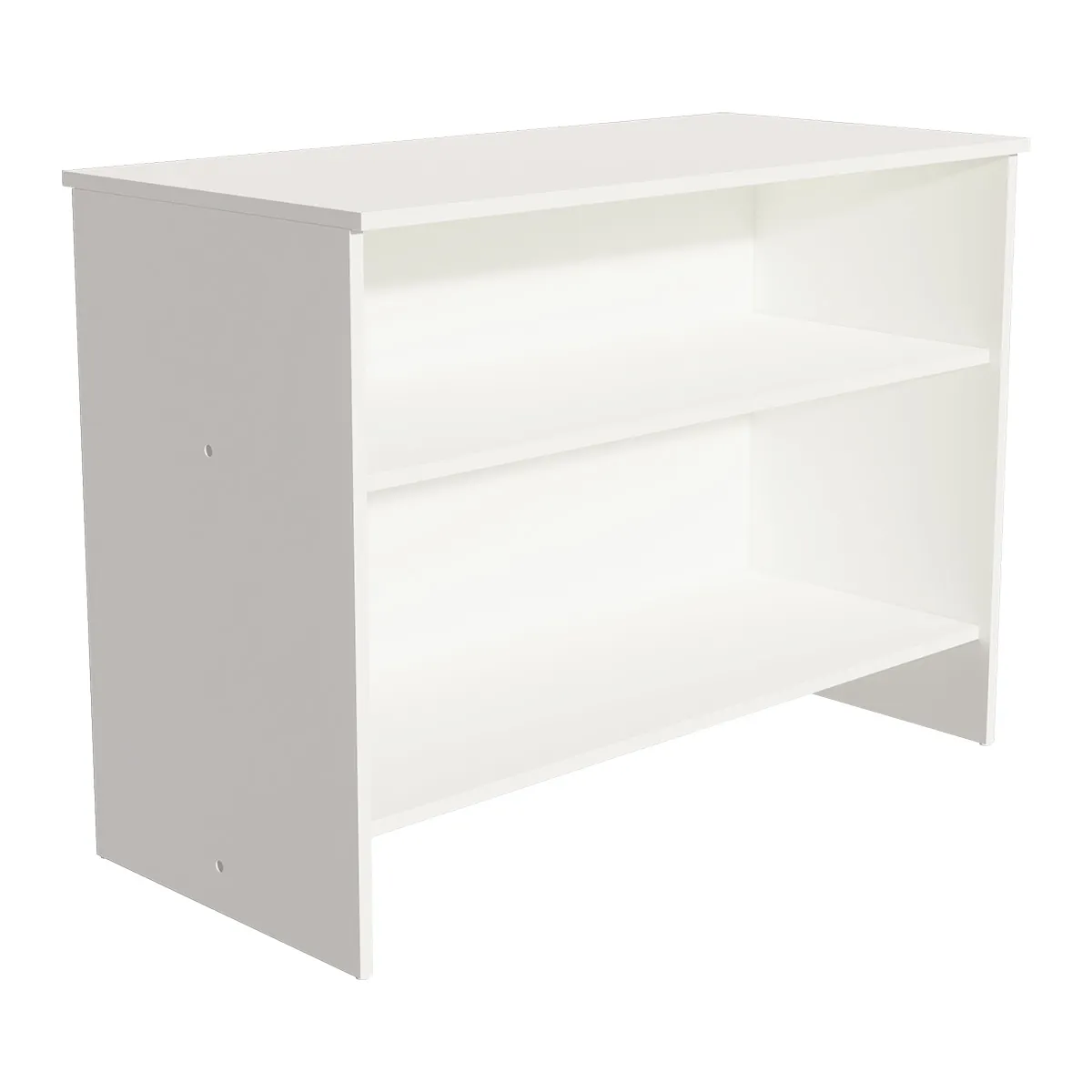 Comptoir d'accueil blanc craie 1204 x 570 x 870 mm - Comptoirs One-1