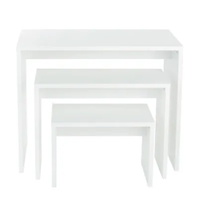 Table de présentation 60 x 40 x 40 cm – Table gigogne blanche - Tables de présentation, Sellettes-2