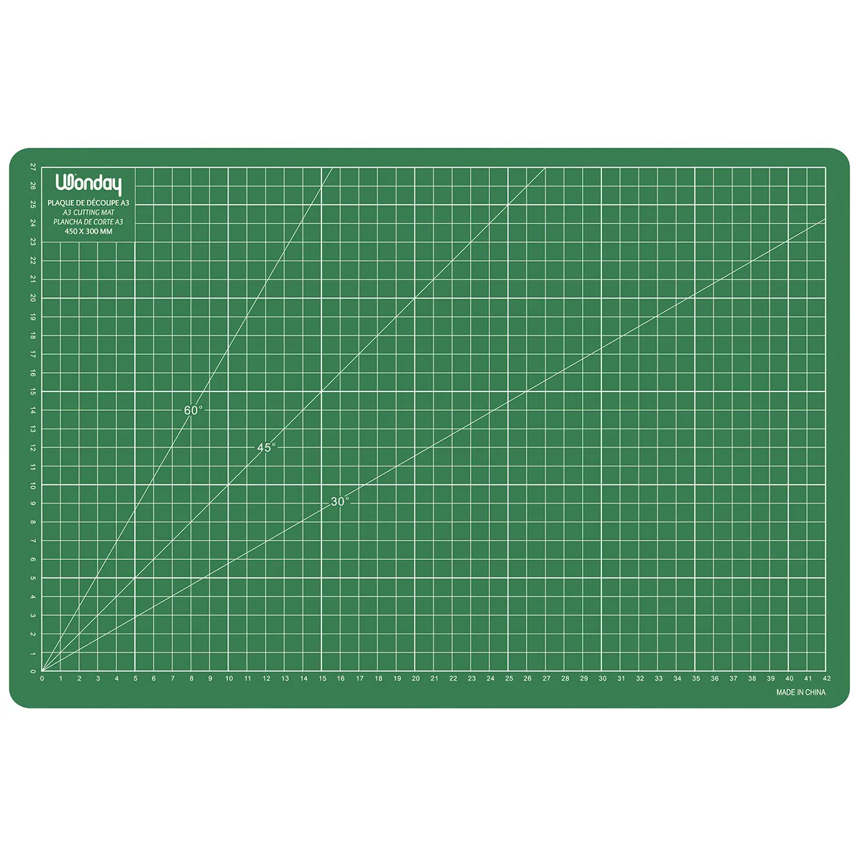 Plaque de découpe quadrillée - Plaques de découpe