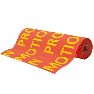 Jupe d'habillage de tête de gondoles Promotion 60 cm x 20 m - Cache palette intissé - Affiches Soldes-1