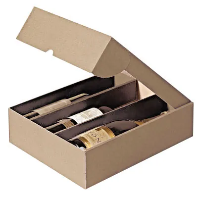 Boîtages 3 bouteilles carton - Coffrets pour bouteilles de vin, Boîtes pour bouteilles de vin