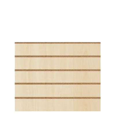 Panneau rainuré Érable, entraxe 15 cm - Ligne Memphis