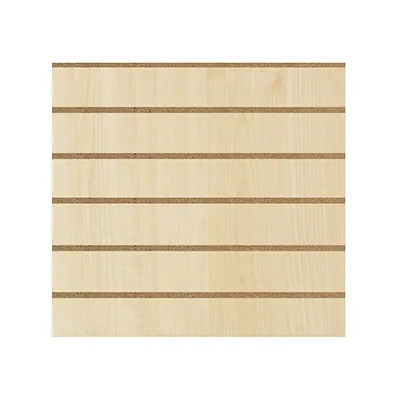 Panneau rainuré Érable, entraxe 15 cm - Fonds rainurés Ligne Store-1