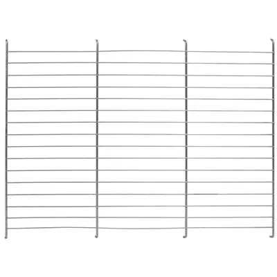 Tablette zinguée pour soldeur fil - Bac de fouille métallique - 80 x 50 cm - Bacs soldeurs