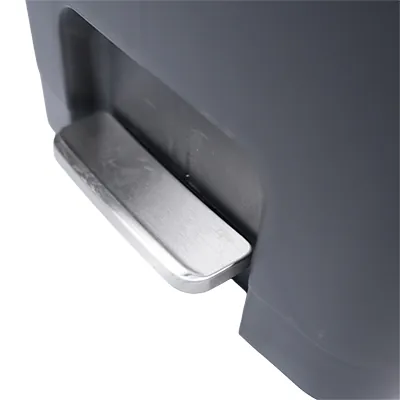 Poubelle à pédale HANA noire 45 L L 37 x P 30,8 x H 65 cm - Poubelles professionnelles-6