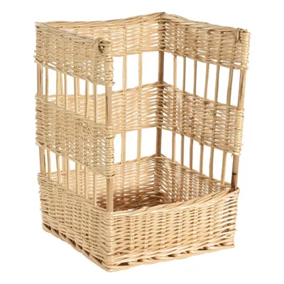 Claie à pain rectangulaire en osier 36 x 36 x 50 cm - Vanneries