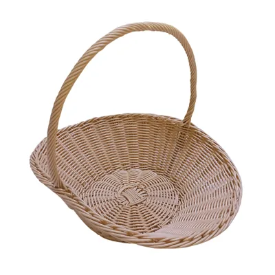 Panier papillon de présentation tressé plastique 42,5 x 32,5 x 33,5 cm - Vanneries