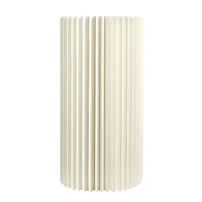 Colonne romaine en papier pliable - Blanc - ø 30 x H 60 cm - Présentoirs divers
