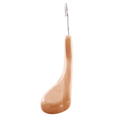 Cintre bois naturel épaules larges avec barre 45 cm - Cintre chemise - Cintre costume - Cintres bois-1