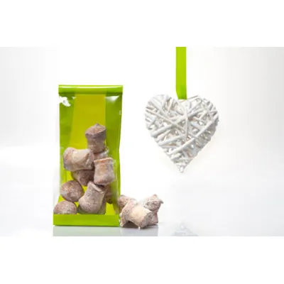 Sachet SOS Vert fond PP 9 x 4,5 x 24 cm - Sachet confiserie - Sachet bonbons - Lot de 50 - Sachets bonbon, Sachets confiserie-1