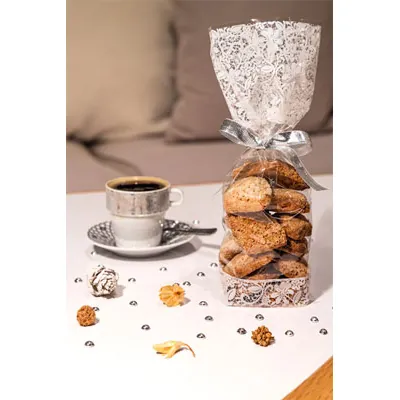 Sachet polypro fond PP Dentelle blanche 12 x 27,5 cm 35µ - Sachet confiserie - Sachet bonbons - Lot de 100 - Sachets bonbon, Sachets confiserie-1