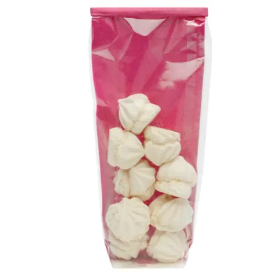 Sachet confiserie polypro toile de jute Rose fond PP 12 x 27,5 cm - Sachet bonbons - Lot de 100 - Sachets bonbon, Sachets confiserie-2
