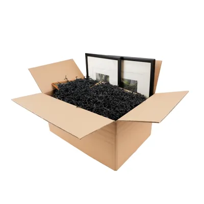 Caisse carton - Caisse américaine carton hauteur variable - carton double cannelure 60 x 40 x 20/30 cm – Lot de 10 - Caisses américaines cartons-5