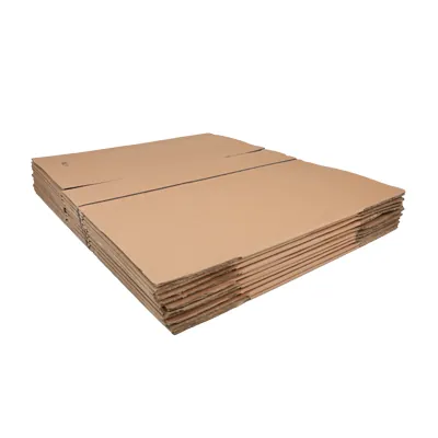 Caisse carton - Caisse américaine carton hauteur variable - carton double cannelure 60 x 40 x 30/40 cm – Lot de 10 - Caisses américaines cartons-3