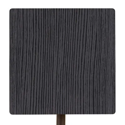 Plateau de table rectangulaire Compact wengé 60 x 70 cm, fixation universelle - Tables-2