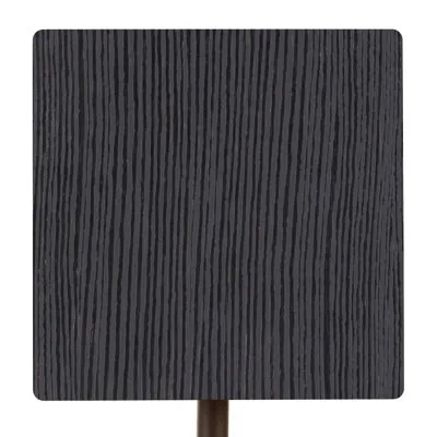 Plateau de table rectangulaire Compact wengé lusaka 110 x 70 cm, fixation universelle - Tables-3