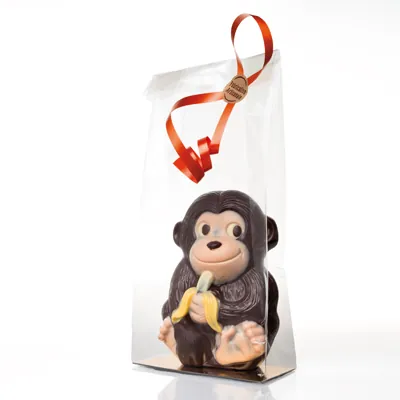 Sachet transparent fond carton or / argent 23 x 11 x 57 cm OPPC 35µ - Sachet confiserie - Sachet bonbons - Lot de 100 - Sachets bonbon, Sachets confiserie-4