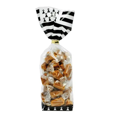 Sachet polypro fond PP Bretagne 12 x 27,5 cm 35µ - Sachet confiserie - Sachet bonbons - Lot de 100 - Sachets bonbon, Sachets confiserie-1