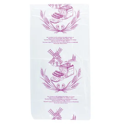 Sacs plastique biosourcés pour pain coupé - Sacs à pain