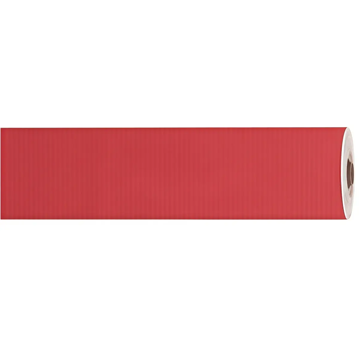 Papier cadeau kraft vergé rouge cerise uni 70 cm x 100 m 60 g/m² – le rouleau - Papiers cadeaux unis