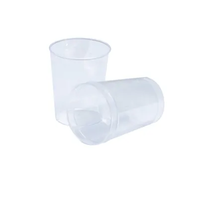 Gobelet plastique 5 cl ø 4,2 x 5,2 cm - Gobelet réutilisable - Verre plastique - Transparent - Lot de 50 - Gobelets et verres jetables-1
