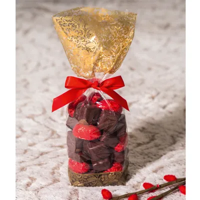 Sachet polypro fond PP Dentelle Or 10 x 20 cm 35µ - Sachet confiserie - Sachet bonbons - Lot de 100 - Sachets bonbon, Sachets confiserie-2