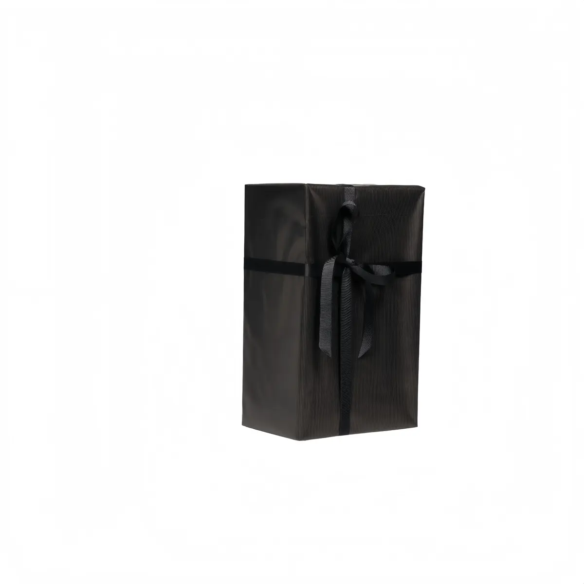 Papier cadeau kraft noir uni 70 cm x 100 m 60 g/m² – le rouleau - Papiers cadeaux unis-2
