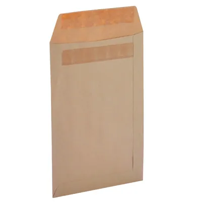 Pochette C5 kraft brun sans fenêtre La Couronne 162 x 229 mm 90g – Boîte de 500 - Pochettes kraft-3