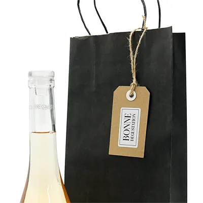 Étiquettes avec lien ficelle - Etiquettes cadeaux à trou-2