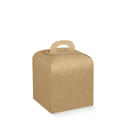 Boîtes kraft à poignée - Boites carton avec poignée