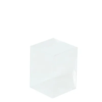 Ballotin transparent 8 x 8 x 11 cm PVC - Boîte à bonbons transparente - Lot de 10 - Ballotins chocolats