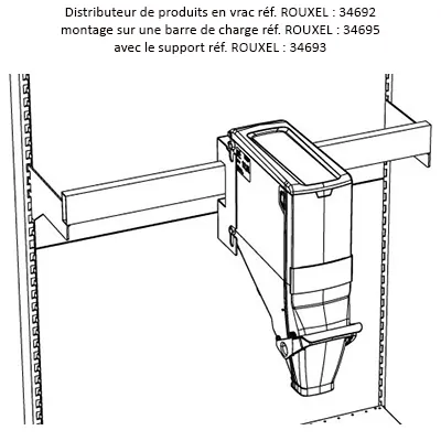 Distributeur vrac à gravité 12,5 Litres - Distributeurs de vrac-1