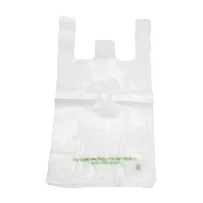 Sac bretelle plastique réutilisable transparent PEBD 10L 50μ 26 x 12 x 45 cm - Liasse de 500 - Sacs bretelles plastique réutilisables