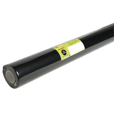 Nappe spunbond noire non tissée indéchirable - Rouleau de 1,20 x 20 m - Nappes en papier