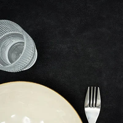 Nappe spunbond noire non tissée indéchirable - Rouleau de 1,20 x 20 m - Nappes en papier-5