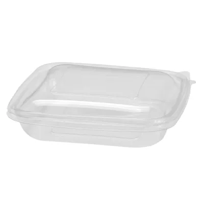 Bol salade 500 ml plastique transparent 19 x 19 x 3,2 cm - Bol plastique - Lot de 50 - Boîtes salade, Bols salade-2