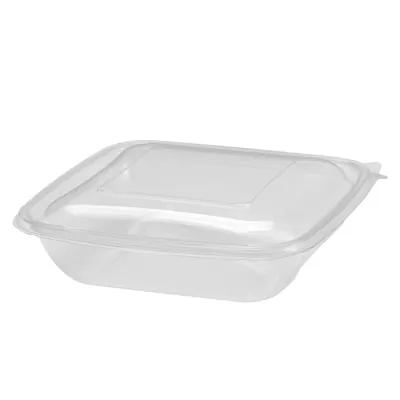 Bol salade 750 ml plastique transparent 19 x 19 x 4,5 cm - Bol plastique - Lot de 50 - Boîtes salade, Bols salade-2