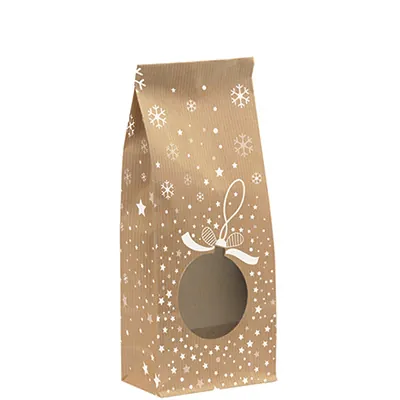 Sachets SOS avec fenêtre Snow - Sachets bonbon, Sachets confiserie