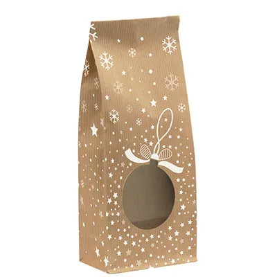 Sachets SOS avec fenêtre Snow - Sachets bonbon, Sachets confiserie