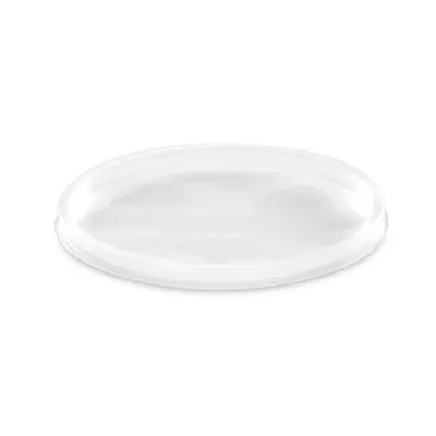Couvercle plastique pour pot à sauce 473ml ø 118,9 x H 0,7 mm - Lot de 50 - Pots à sauce, Verrines jetables-1