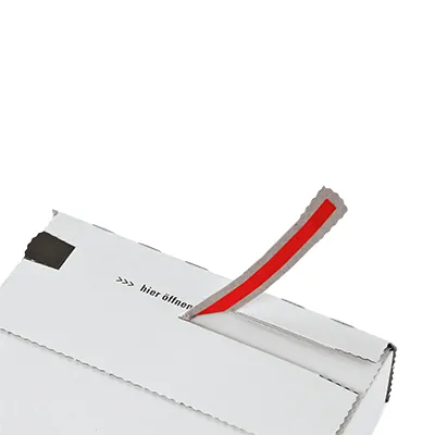 Carton d'expédition à fond automatique Blanc 30,6x18,6x12,7cm - Boîte carton - Lot de 20 - Cartons d'expédition, Boîtes carton-2